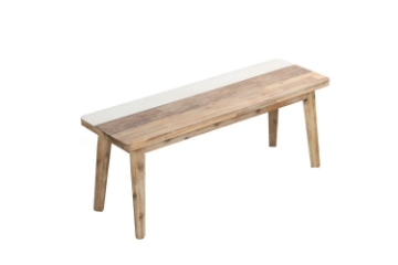 Picture of LEAMAN 47" Acacia Wood Dining Bench