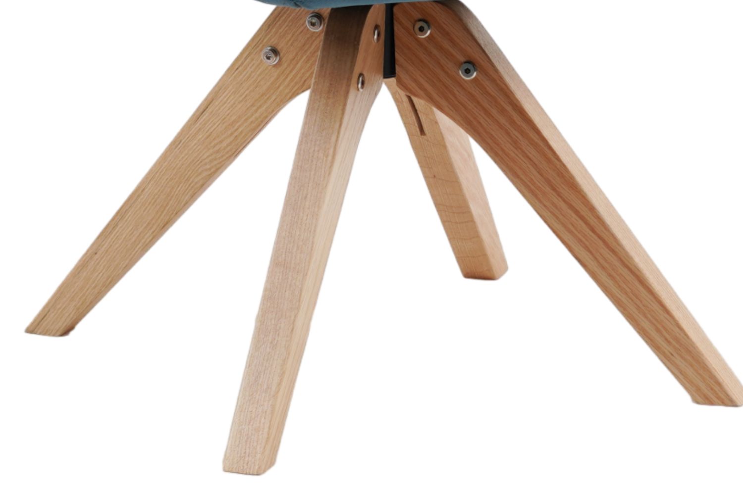 360° Swivel Fabric Arm Chair (Blue) 2PC in 1 Carton