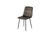 Picture of CAPITOL Velvet Dining chair (Grey) - Each