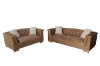 Picture of MALMO Velvet Sofa Range with Pillows (Brown) - Armchair