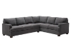 Picture of OLYMPIA Fabric Sectional Sofa (Dark Grey)