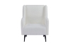Picture of SILAS Lounge Chair Metal Legs (White)