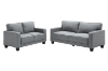 Picture of LANCASTER Fabric Sofa Range - Loveseat and Sofa combo