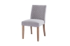 Picture of IVAN Fabric Dining Chair with Walnut Rubber Wood Legs - Each