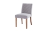 Picture of IVAN Fabric Dining Chair with Walnut Rubber Wood Legs - Single