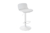 Picture of AIDEN Adjustable Gas Lift Bar Stool (White) - 2 Stools in 1 Carton