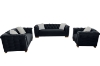 Picture of MALMO Velvet Sofa Range with Pillows (Black)