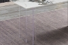 Picture of REGUS 63" Ceramic Top Acrylic Steel Leg Dining Table
