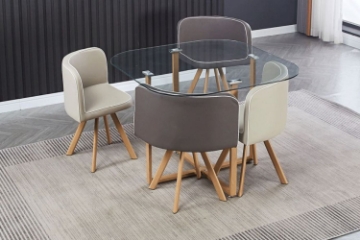 Picture of TECA D39" 5PC Space Saver Dining Set