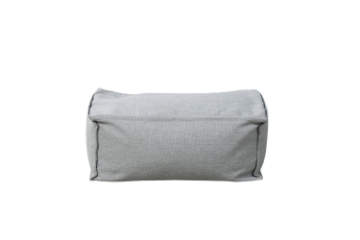 Picture of COMFORT CLOUD Outdoor Bean Bag Square Pouf (Grey)