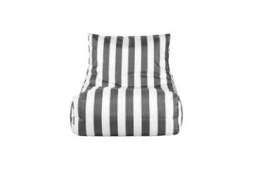 Picture of AIRYAURA Outdoor Bean Bag Lounger XL Size Cover (White & Brown)
