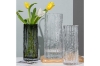 Picture of GLACIER-SHAPED Glass Vase (Smoke Grey) -  Short