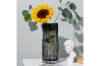 Picture of GLACIER-SHAPED Glass Vase (Smoke Grey) - Tall