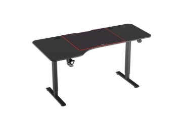 Picture of MATRIX 63" Electric Height Adjustable Straight Desk with Jumbo Mousepad