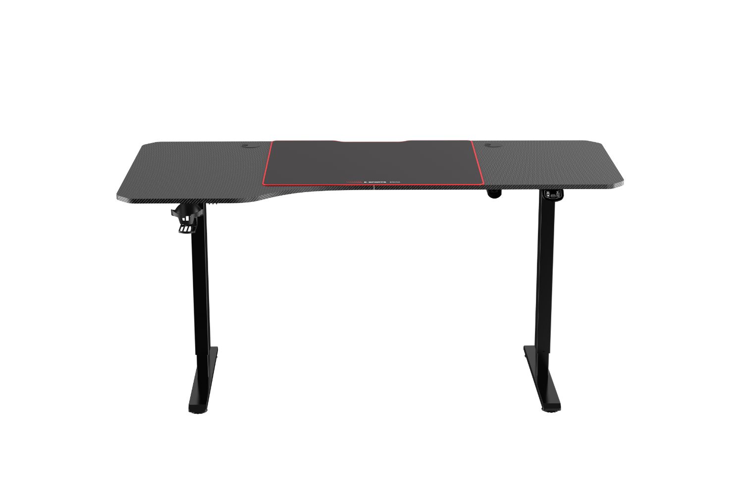 MATRIX Electric Height Adjustable Straight Desk with Jumbo Mousepad