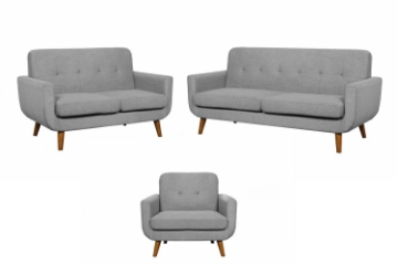 Picture of BARRET Fabric Sofa Range (Gray)