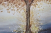 Picture of H79 31"x47" Golden Frame Hand Oil Painting Canvas Wall Art 