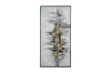 Picture of H83 27.5"x55" Black Frame Hand Oil Painting Canvas Wall Art 