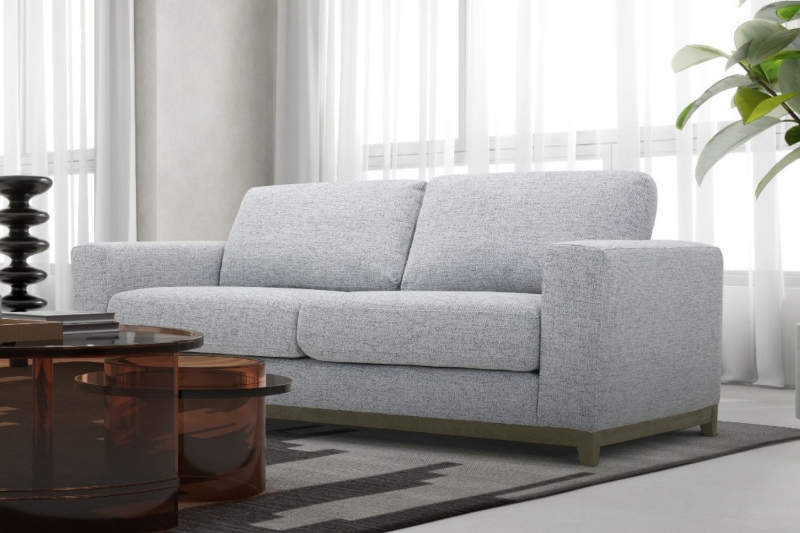 SIESTA Fabric Sofa Range (Sandstone) - 3 Seater (Sofa)-iFurniture-The ...