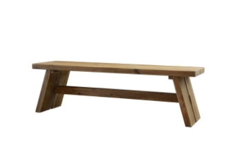 Picture of BLOX 100% Reclaimed Pine Wood Dining Bench (59" x 17.7")