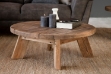 Picture of TRAVER 100% Reclaimed Pine Wood D35.5" Round Coffee Table