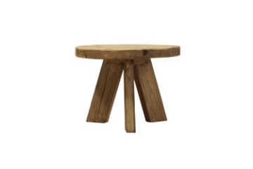 Picture of TRAVER 100% Reclaimed Pine Wood Side Table (23.6" x 23.6")