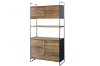 Picture of ELMORE Reclaimed Pine Wood Cabinet Shelf/Display Cabinet (74.8" x 39")