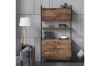 Picture of ELMORE Reclaimed Pine Wood Cabinet Shelf/Display Cabinet (74.8" x 39")