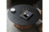 Picture of BETA Reclaimed Pine Wood Round Coffee Table (35.4" x 35.4")