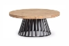 Picture of CARL Reclaimed Pine Wood Round Coffee Table (35.4" x 35.4")