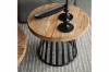 Picture of CARL Reclaimed Pine Wood D23.6" Round Side Table