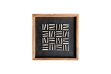 Picture of DD8103 Solid Reclaimed Wood Wall Art (15.7" x 15.7")