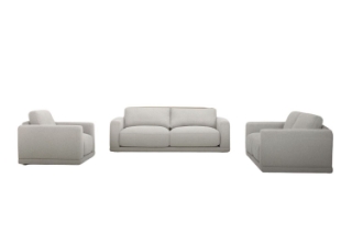 Picture of HUGO Feather Filled Sofa (Dust, Water & Oil Resistant) - Armchair + Loveseat + Sofa Set