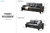 Picture of KNOLLWOOD Air Leather Sofa Range (Black)