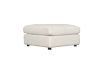 Picture of HOKIO Feather Filled Modular Corner Sofa (Off-White) - Ottoman Only