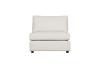 Picture of HOKIO Feather Filled Modular Corner Sofa (Off-White) - Ottoman Only