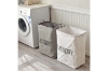 Picture of SQUARE BOX 15.7"x11.8"x23.6" Laundry Basket (White)