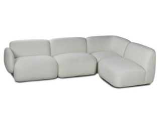 Picture of SUMMIT Fabric Modular Sofa Range - 4PC Sectional Armless Set