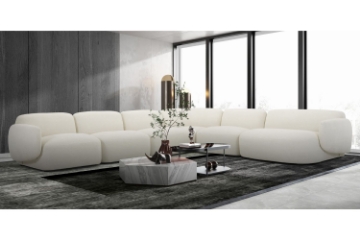 Picture of SUMMIT Fabric Modular Sofa Range - 6PC Sectional Chaise Set 