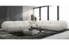 Picture of SUMMIT Fabric Modular Sofa Range (White) - 6PC Sectional Chaise Set 