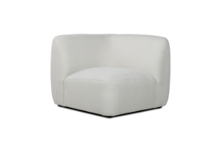 Picture of SUMMIT Fabric Modular Sofa Range (White) - Extra Corner