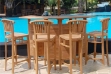 Picture of BALI Solid Teak Wood Bar Set Model 140