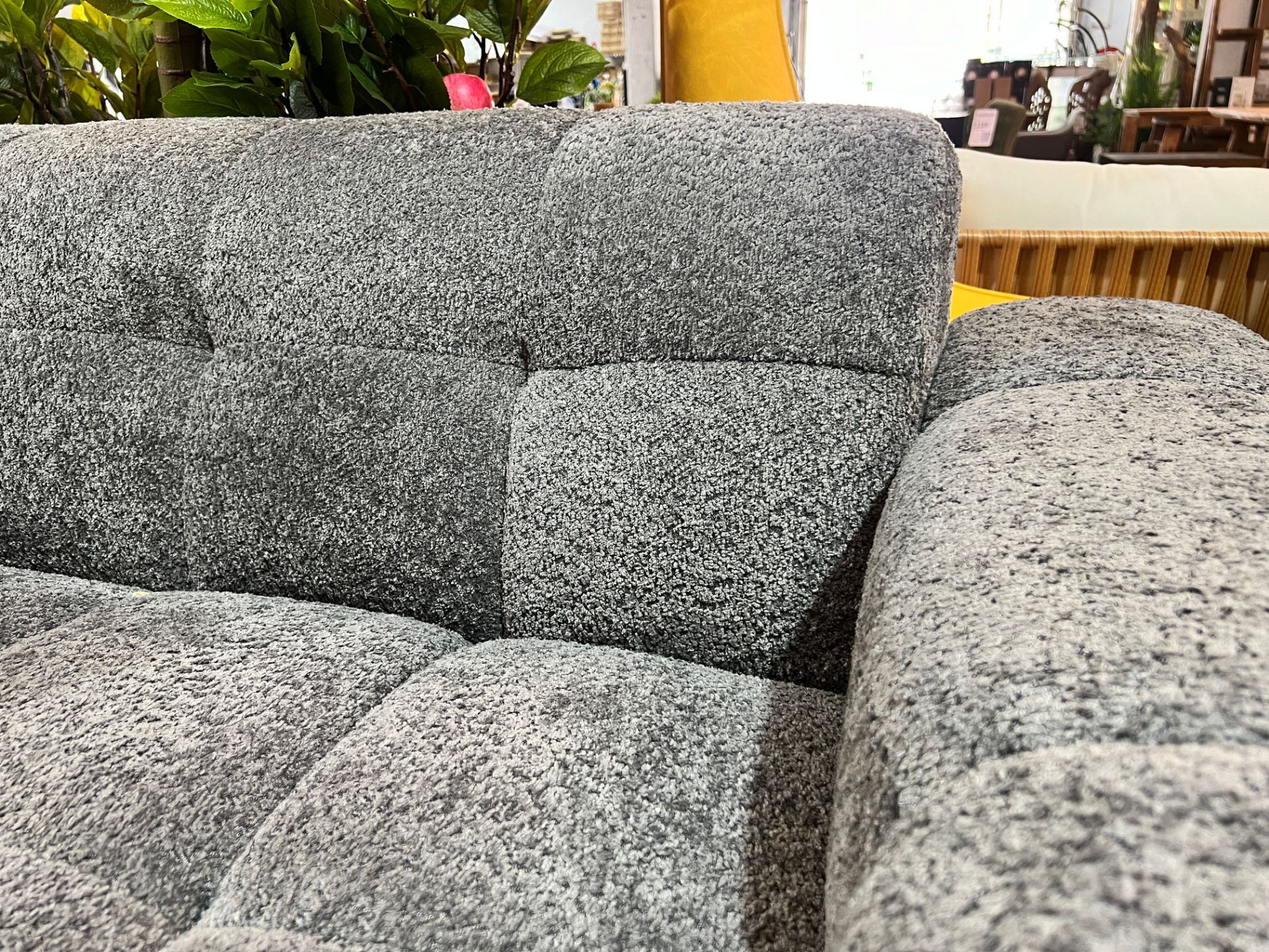 GENOA Fabric Sectional Sofa (Grey)iFurnitureThe largest furniture store in Edmonton. Carry