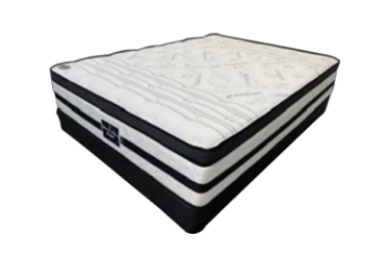 Picture of ELEGANT Latex Euro Top + Bamboo Tick Fabric 3-Zone Mattress in Single/Double/Queen/Eastern King Size