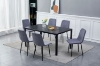 Picture of MARILAND 7PC 59" Sintered Stone Top Dining Set 