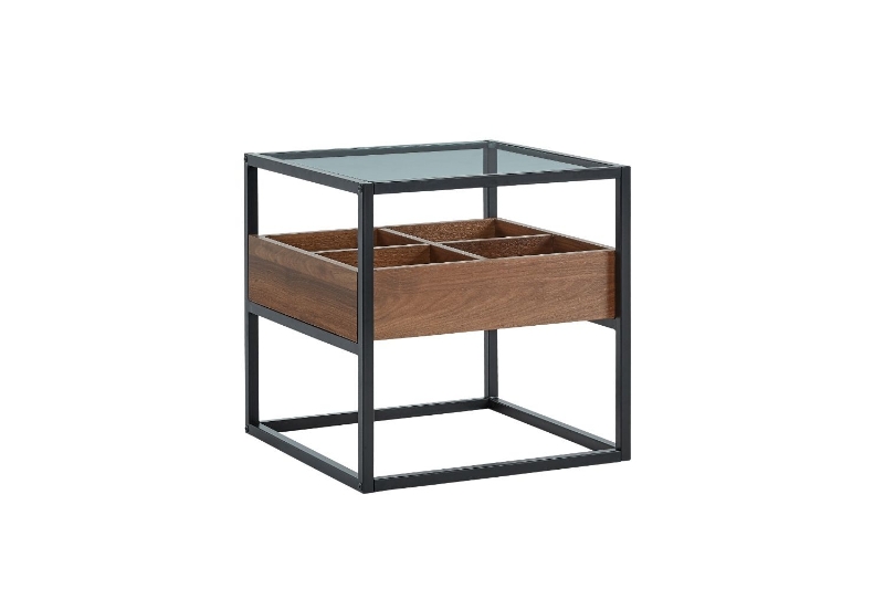 Picture of GLACIER Glass Top End Table