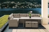 Picture of ALBANY Wicker Sectional Dining Outdoor Sofa Set