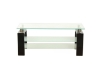 Picture of HORIZON Glass TV Stand (Black)