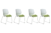 Picture of SOLACE Stackable Visitor Chair (Green) - 4PC in 1 Carton