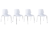 Picture of EVOLVE Stackable Visitor Chair (White) - 4PC in 1 Carton